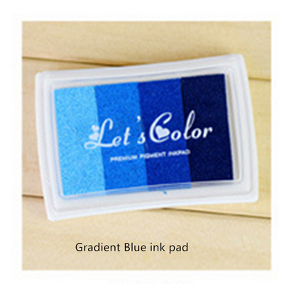 Цветни лексикони Градиентни мастилени подложки Ръчно изработена мастилена подложка за печати за изработка на картички за скрапбукинг Студентски канцеларски материали Направи си сам Консумативи за занаяти