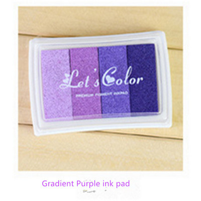 Цветни лексикони Градиентни мастилени подложки Ръчно изработена мастилена подложка за печати за изработка на картички за скрапбукинг Студентски канцеларски материали Направи си сам Консумативи за занаяти