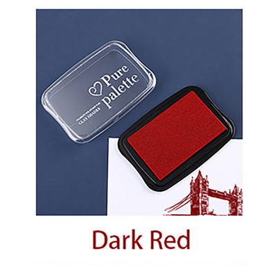 Ретро цветна подложка с мастило Рисуване с пръст Скрапбукинг Направи си сам Декорация Цветна подложка с мастило Гумен печат Подложка с мастило