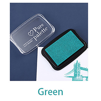 Ретро цветна подложка с мастило Рисуване с пръст Скрапбукинг Направи си сам Декорация Цветна подложка с мастило Гумен печат Подложка с мастило