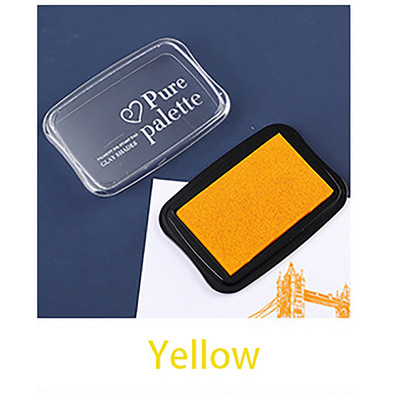 Ретро цветна подложка с мастило Рисуване с пръст Скрапбукинг Направи си сам Декорация Цветна подложка с мастило Гумен печат Подложка с мастило