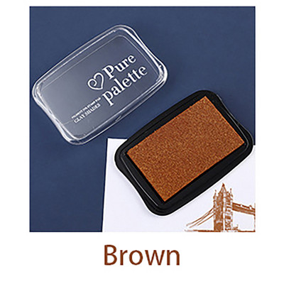 Ретро цветна подложка с мастило Рисуване с пръст Скрапбукинг Направи си сам Декорация Цветна подложка с мастило Гумен печат Подложка с мастило