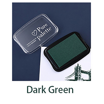 Ретро цветна подложка с мастило Рисуване с пръст Скрапбукинг Направи си сам Декорация Цветна подложка с мастило Гумен печат Подложка с мастило