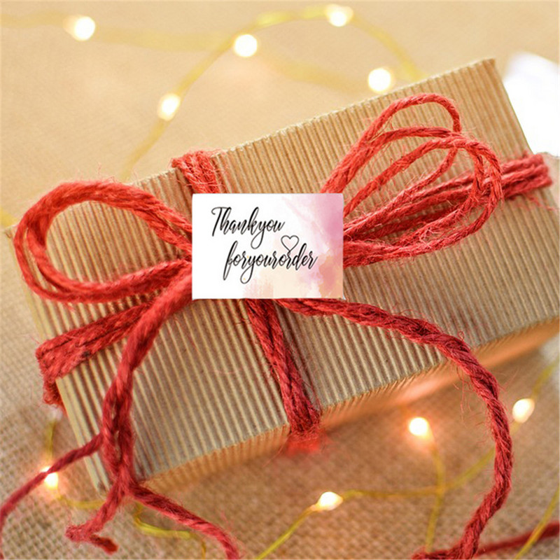 Užsisakykite verslo etikečių pakuotės sandarinimo įvynioklis stačiakampio dekoro dovanų lipdukai lipdukai etiketė 350 vnt / ritinys jums