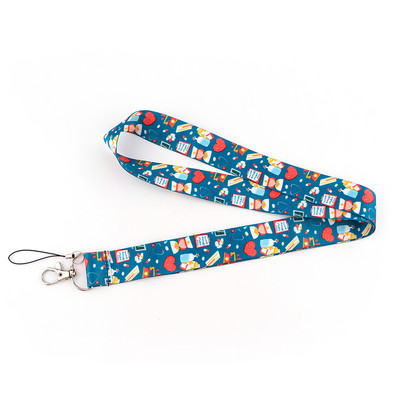 JF1410 Grey`s Anatomy Доктор Медицинска сестра Връзка ID Badge Държач Ключодържател Каишка за врата Връзки ID Badge Държач на карта Ключодържател Каишка за мобилен телефон