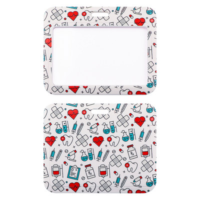 JF1410 Grey`s Anatomy Доктор Медицинска сестра Връзка ID Badge Държач Ключодържател Каишка за врата Връзки ID Badge Държач на карта Ключодържател Каишка за мобилен телефон