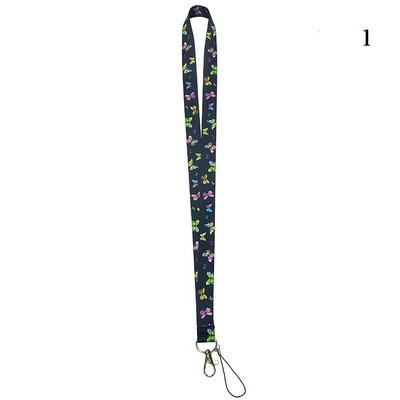 Макара за значка с лазерна пеперуда Прибираща се катарама Връзка Държач за удостоверения Държач за значка Лесно натискане и дръпване Аксесоари за медицинска сестра за работа