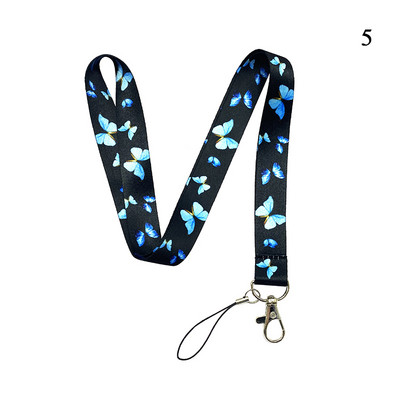 Макара за значка с лазерна пеперуда Прибираща се катарама Връзка Държач за удостоверения Държач за значка Лесно натискане и дръпване Аксесоари за медицинска сестра за работа