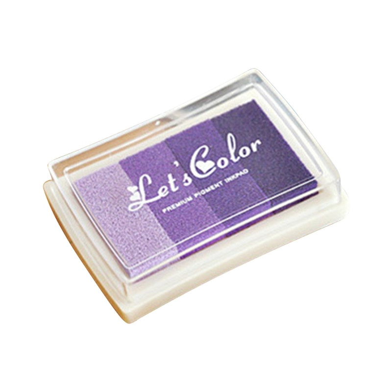 „Pasidaryk pats“ antspaudo „Finger Craft“ rašalo padėklas Daugiaspalvis antspaudo rašalo padėklas kortelių kūrimo tvarkaraštis