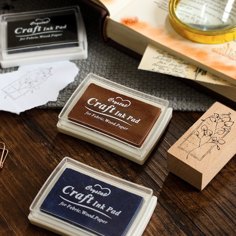 „Card Lover 21 Pure Color Ink Pad Stamp“ Specialusis rašalo padėklas „Pasidaryk pats“ įrankiai Žurnalas „Pasidaryk pats“ Scrapbooking Creative Stationery