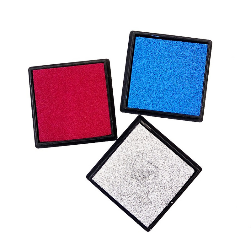 1 vnt / siunta „Kawaii“ rašalo padėklo antspaudas, skirtas „Scrapbooking“ Spalvingam rašalo bloknotui užklijuoti pirštų atspaudus „pasidaryk pats“ antspaudams