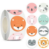 100-500db Aranyos matrica gyerekeknek állatoknak Arc jutalom matrica osztálytermi tanári kellékekhez Motivációs scrapbooking