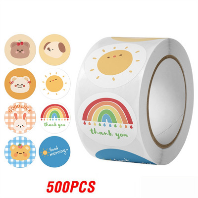 100-500db Aranyos matrica gyerekeknek állatoknak Arc jutalom matrica osztálytermi tanári kellékekhez Motivációs scrapbooking