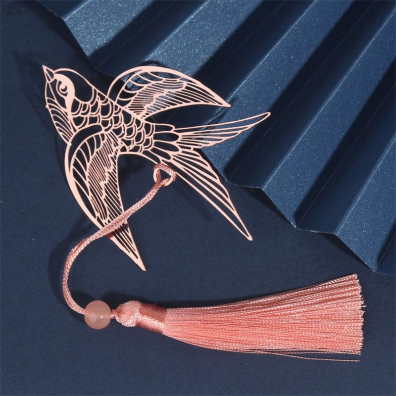 Rođendanski poklon za ljubavnike Lišće marelice Oznaka stranica knjige Metalna oznaka za čitanje Oznaka stranice knjige Izdubljeni list Oznaka cvijeta