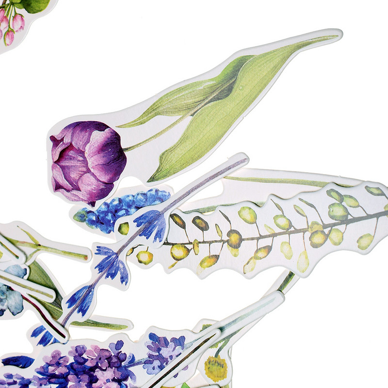 Продавам Marcador 30 бр./кутия Нови растения, цветя, хартиени отметки, отметки, канцеларски материали, отметки, карти със съобщения, училищни пособия