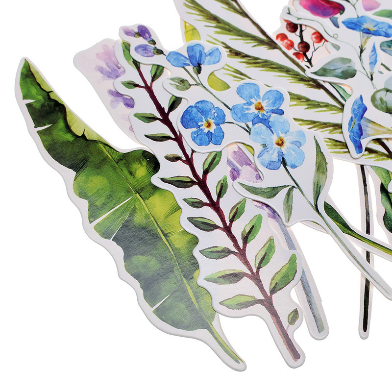 Продавам Marcador 30 бр./кутия Нови растения, цветя, хартиени отметки, отметки, канцеларски материали, отметки, карти със съобщения, училищни пособия