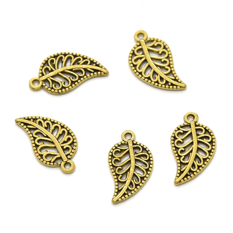 Модни мини ръчно изработени DIY орнаменти от сплав Аксесоари за книги от розово злато, кухи листа, отметка, корейска канцеларска книга, марка