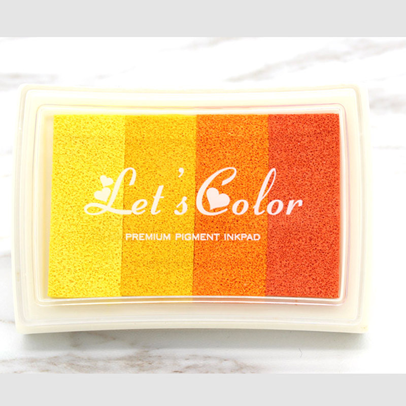 1 dėžutė / 5 spalvų DIY Scrapbooking Senovinių amatų rašalo padėklas Spalvingi rašalo pagalvėlės Antspaudai Sandarinimas Dekoravimo Antspaudas Dažai Vestuvinis žaislas Dovana