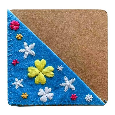 Gėlės Siuvinėjimas Žymės Knygų kampelis Apsauga draugams Elegantiškas veltinis Gėlių kampelis Popieriaus segtukas Kanceliarinės prekės Dovana studentams