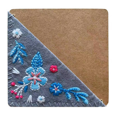 Gėlės Siuvinėjimas Žymės Knygų kampelis Apsauga draugams Elegantiškas veltinis Gėlių kampelis Popieriaus segtukas Kanceliarinės prekės Dovana studentams