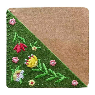 Gėlės Siuvinėjimas Žymės Knygų kampelis Apsauga draugams Elegantiškas veltinis Gėlių kampelis Popieriaus segtukas Kanceliarinės prekės Dovana studentams