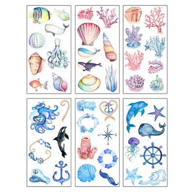 6 loksnes/iepakojumā Karikatūra Cat Washi papīra uzlīme Kawaii žurnāla uzlīmes Scrapbooking ikdienas plānotājs Kancelejas piederumi