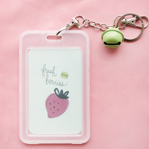 LITZY Kawaii kaktusa nozīmītes kartes turētājs ar zvaniņu biroja skolas nozīmītes turētājam Medmāsas ārsta identifikācijas karte atslēgu piekariņa Porte emblēma