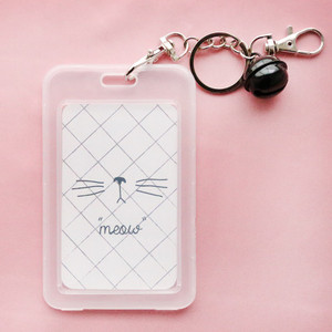 LITZY Kawaii kaktusa nozīmītes kartes turētājs ar zvaniņu biroja skolas nozīmītes turētājam Medmāsas ārsta identifikācijas karte atslēgu piekariņa Porte emblēma
