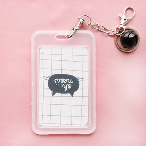 LITZY Kawaii kaktusa nozīmītes kartes turētājs ar zvaniņu biroja skolas nozīmītes turētājam Medmāsas ārsta identifikācijas karte atslēgu piekariņa Porte emblēma