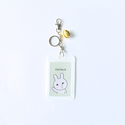 LITZY Kawaii kaktusa nozīmītes kartes turētājs ar zvaniņu biroja skolas nozīmītes turētājam Medmāsas ārsta identifikācijas karte atslēgu piekariņa Porte emblēma