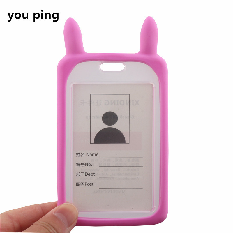 Transparent 622 Cartoon Žene Muškarci Student Bus Card Držač bedža Kreditne kartice Bankovni ID Školski pribor Novo