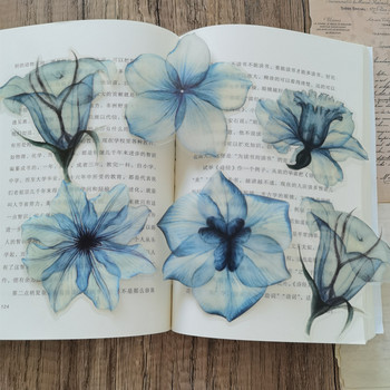 10 τμχ Διαφανές PET Vintage φυτικά λουλούδια Αυτοκόλλητα με κρύσταλλο μελάνι Scrapbook DIY Sticker Craft Journaling Scrapbooking Υλικό