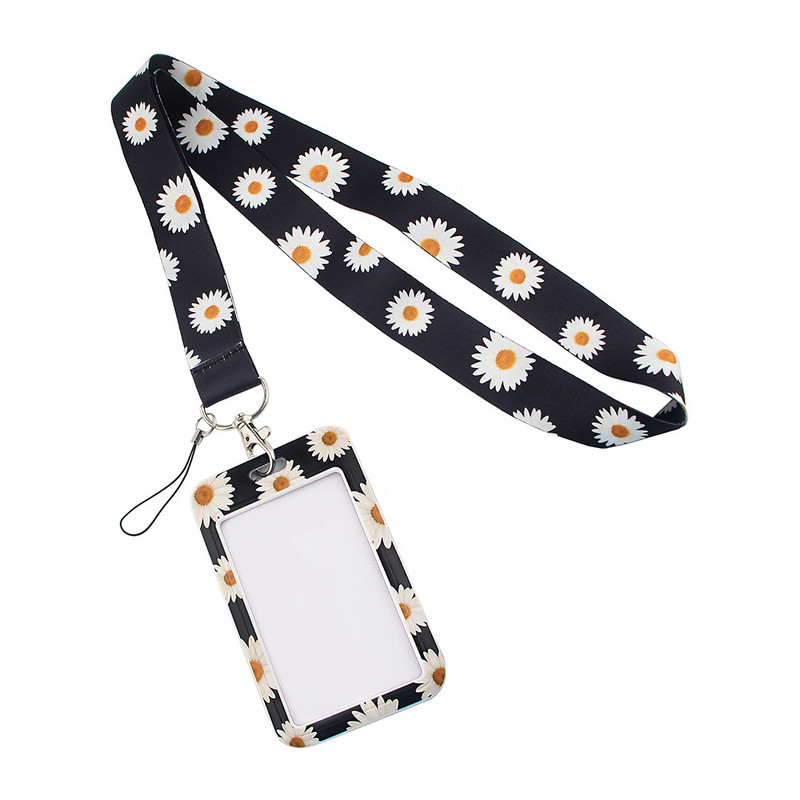 Слънчогледов мобилен телефон, висящ въже, ръкав за карта, поддържащ комбинация от кампус на марката