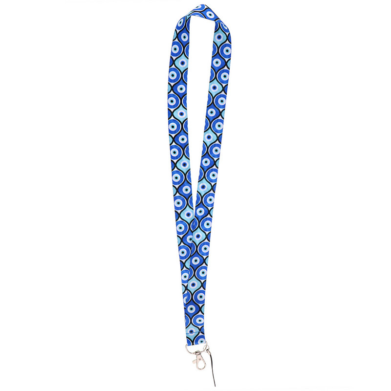 ER1883 Дяволско око Творчески притежател на карта за ремък Ученик Висящ врат Мобилен телефон Значка за ремък Притежател на карта за достъп до метро