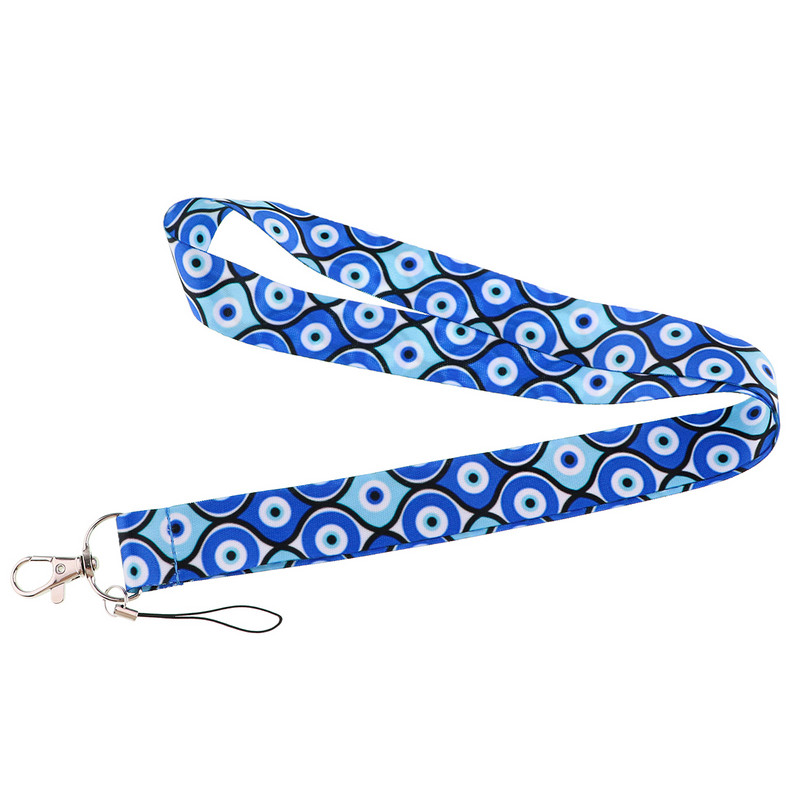 ER1883 Дяволско око Творчески притежател на карта за ремък Ученик Висящ врат Мобилен телефон Значка за ремък Притежател на карта за достъп до метро