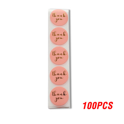 100-500db Arany betűtípus Köszönöm matricák Kraft Fesztivál Dekoratív matricák Címkék Boríték Karácsonyi matricák Scrapbooking