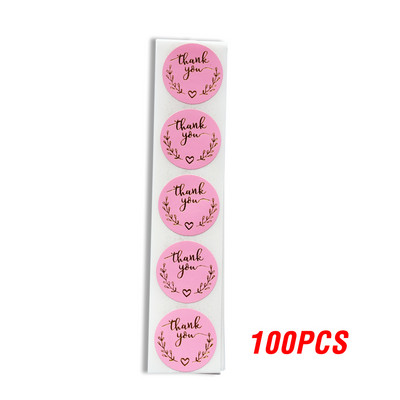 100-500db Arany betűtípus Köszönöm matricák Kraft Fesztivál Dekoratív matricák Címkék Boríték Karácsonyi matricák Scrapbooking