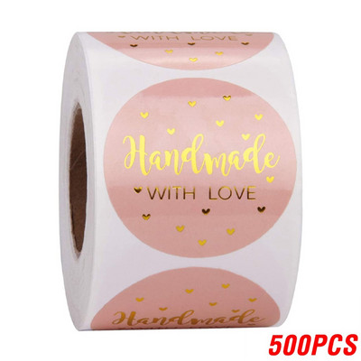 100-500db Arany betűtípus Köszönöm matricák Kraft Fesztivál Dekoratív matricák Címkék Boríték Karácsonyi matricák Scrapbooking