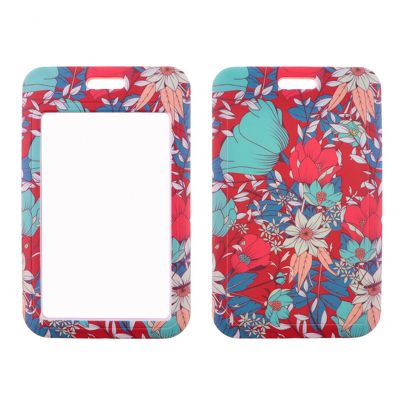 Ransitute R2782 Fashion Chinese rose Lanyard Card ID Car Keychain ID Card Pass Gym Phone Badge Ключодържател Бижута