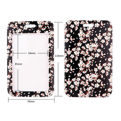 Flyingbee X2162 Cherry Blossoms zsinór kulcs nyakpánthoz Zsinór kártya azonosító jelvénytartó kulcstartó kulcstartó akasztókötél kulcstartók