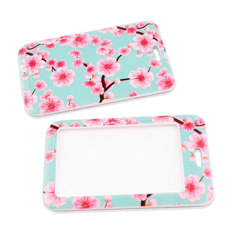 Flyingbee X2162 Cherry Blossoms Връзка за каишка за ключове Връзка за врата ID ID Значка Държач Ключодържател Ключодържател Въже Ключодържатели