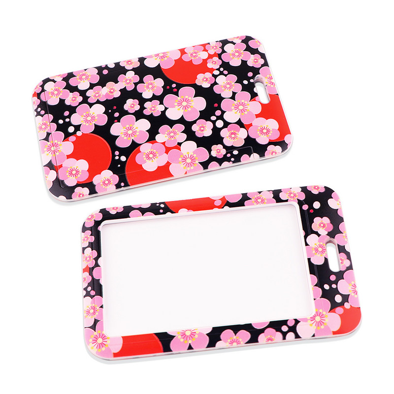 Flyingbee X2162 Cherry Blossoms Връзка за каишка за ключове Връзка за врата ID ID Значка Държач Ключодържател Ключодържател Въже Ключодържатели