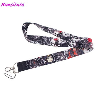 Ransitute R1538 Anime Cartoon Creative Lanyard Θήκη για φοιτητή με κρεμαστό λαιμό Τηλέφωνο Κορδόνι Σήμα Κάρτας Πρόσβασης στο μετρό