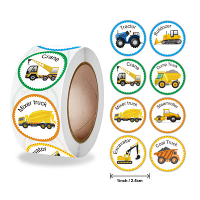 Lipdukai 500 vnt / ritinys Mokytojo apdovanojimo lipdukas Linksmas motyvuojantis katės šuns lipdukas mokyklos mokytojui mokiniui Kanceliarinės prekės lipdukai vaikams