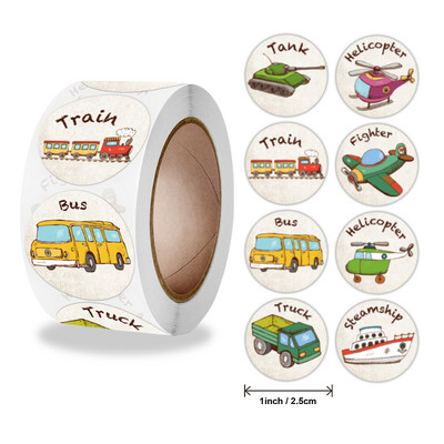 Lipdukai 500 vnt / ritinys Mokytojo apdovanojimo lipdukas Linksmas motyvuojantis katės šuns lipdukas mokyklos mokytojui mokiniui Kanceliarinės prekės lipdukai vaikams