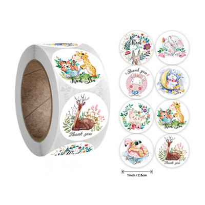 Lipdukai 500 vnt / ritinys Mokytojo apdovanojimo lipdukas Linksmas motyvuojantis katės šuns lipdukas mokyklos mokytojui mokiniui Kanceliarinės prekės lipdukai vaikams