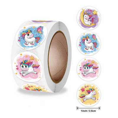 Lipdukai 500 vnt / ritinys Mokytojo apdovanojimo lipdukas Linksmas motyvuojantis katės šuns lipdukas mokyklos mokytojui mokiniui Kanceliarinės prekės lipdukai vaikams