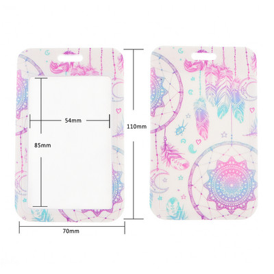 Ransitute R2819 Dream Catcher zsinór kártyatartó azonosító autós kulcstartó személyi igazolvány bérlet edzőterem telefon jelvény gyerekek kulcstartó tartó ékszer ajándék