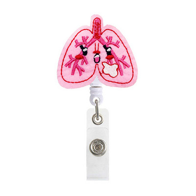 1 vnt 360° medicinos reikmenų stiliaus ištraukiama ženklelio ritė, skirta slaugei ir gydytojo kortelės turėtojui Biuro ir ligoninės reikmenų vardo kortelė