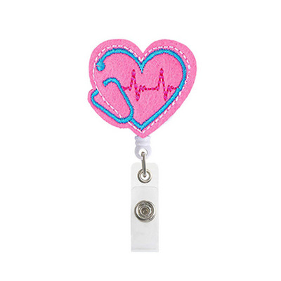 1 vnt 360° medicinos reikmenų stiliaus ištraukiama ženklelio ritė, skirta slaugei ir gydytojo kortelės turėtojui Biuro ir ligoninės reikmenų vardo kortelė